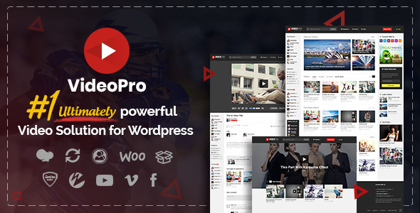 VideoPro v2.3.5.3 - Video WordPress Theme