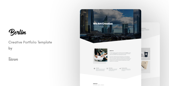 Berlin - Portfolio HTML Template