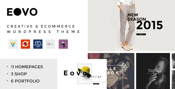EOVO v1.6 - Creative & eCommerce WordPress Theme
