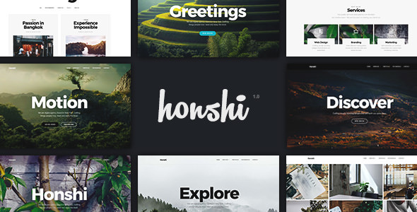 Honshi v2.9 - Creative Multi Purpose WordPress Theme