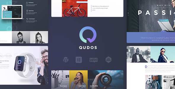Qudos v1.0.6.2 - Multi-Purpose Elementor WordPress Theme