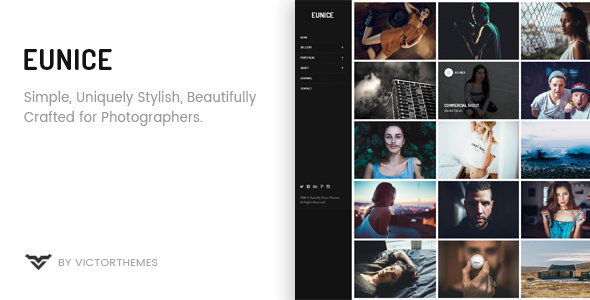 Eunice v1.4 - Photography Portfolio WordPress Theme
