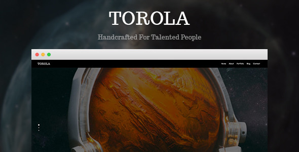 Torola v1.0 - Modern Photography Theme
