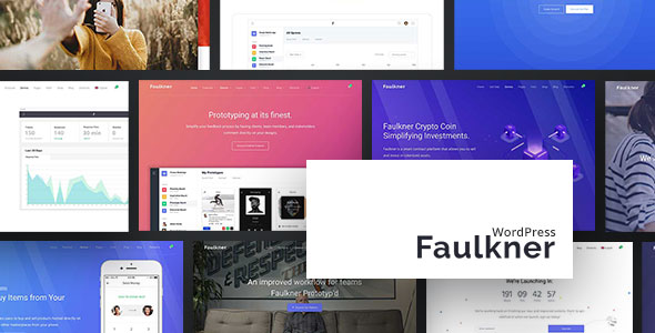 Faulkner v1.1.7 - Responsive Multiuse WordPress Theme