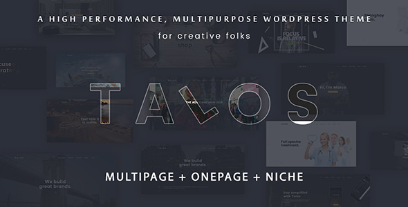 Talos v1.2.4 - Creative Multipurpose WordPress Theme