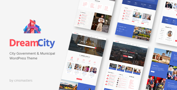 Dream City v1.0.7 - City Portal & Government Municipal Theme