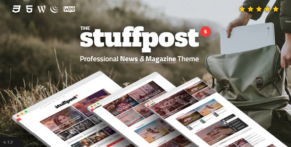 StuffPost v1.2.5 - Professional News & Magazine Wordpress Theme
