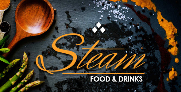 STEAM v1.8.1 - Restaurant, Pub & Cafe WordPress Theme