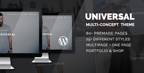 Universal v1.2.3 - Smart Multi-Purpose WordPress Theme