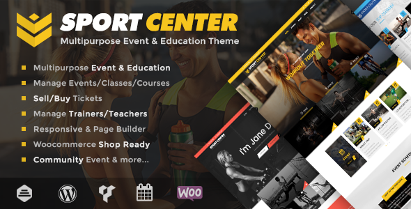 Sport Center v2.3.2 - Multipurpose Events & Education Theme