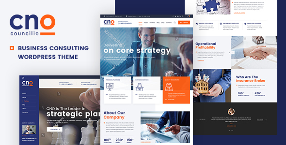 Councilio v1.0.1 - Business and Financial Consulting Theme