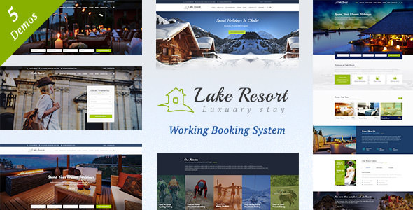 Lake Resort v1.5 - Resort and Hotel WordPress Theme