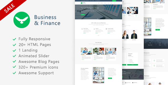 Proff - Business and Finance Template