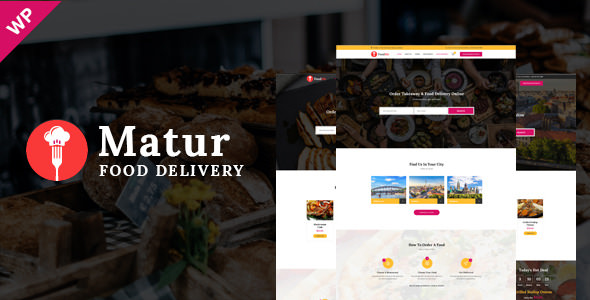 Matur v1.3 - Food Delivery & Ordering WordPress Theme