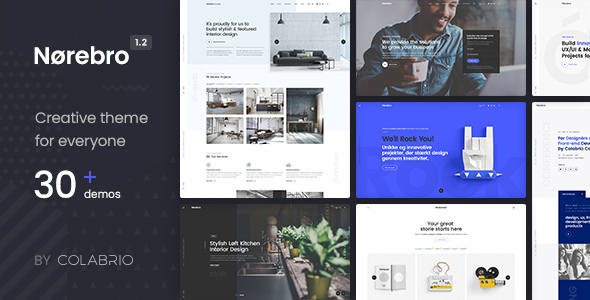 Norebro v1.2.8 - Creative Multipurpose WordPress Theme