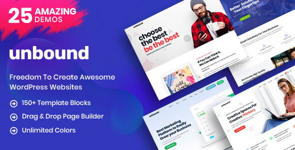 Unbound v1.1.2 - Business Agency Multipurpose Theme