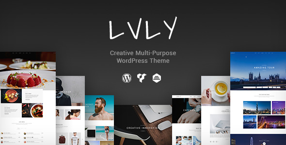 Lvly v1.0.2 - Creative Multi-Purpose WordPress Theme