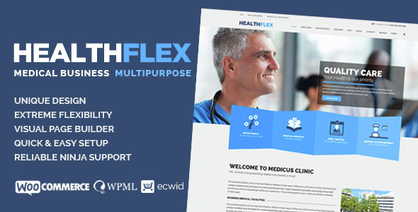HEALTHFLEX v1.5.7 - Medical Health WordPress Theme