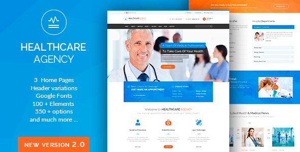 Health Care v2.00 - Health & Medical WordPress