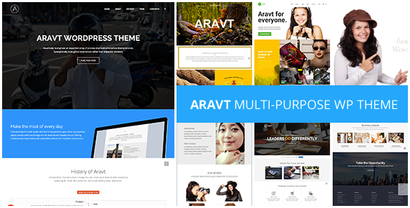 Aravt v1.4 - Creative MultiPurpose Theme