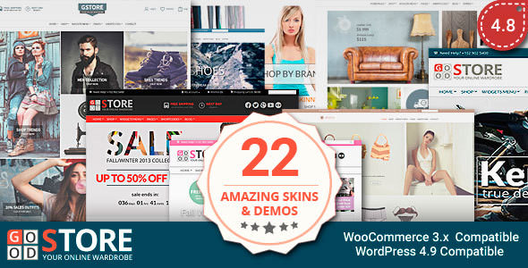 GoodStore v4.8 - WooCommerce Theme