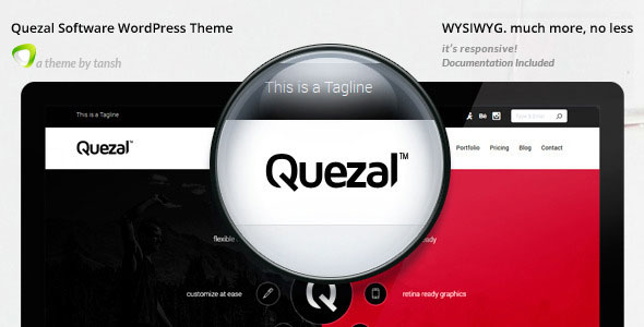 Quezal v2.6.0 - Software Responsive WordPress Theme
