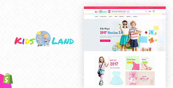 Kids Store - Kids Clothing, Fashion Shopify Theme