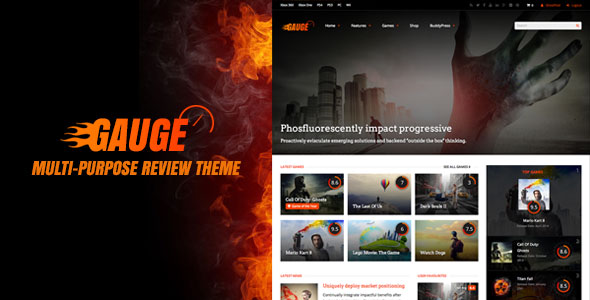 Gauge v6.37.1 - Multi-Purpose Review Theme