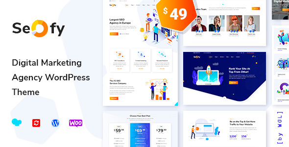 Seofy v1.0.4 - Digital Marketing Agency WordPress Theme