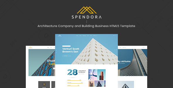 Spendora - Architecture and Building Business HTML Template