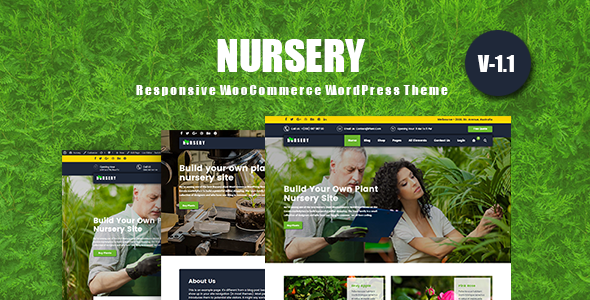 NurseryPlant v1.1.0 - Responsive WooCommerce Theme