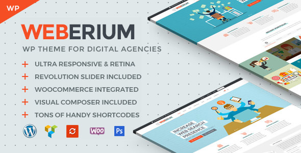 Weberium v1.0 - Theme Tailored for Digital Agencies