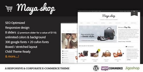 MayaShop v3.4.0 - A Flexible Responsive e-Commerce Theme