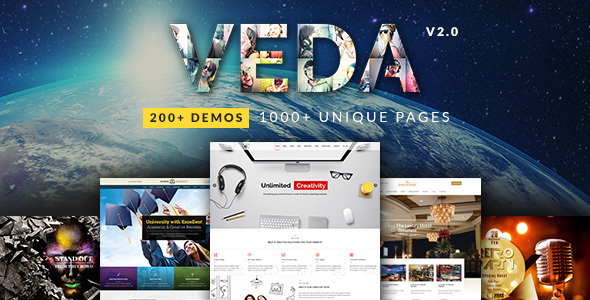 VEDA v2.5 - Multi-Purpose Theme