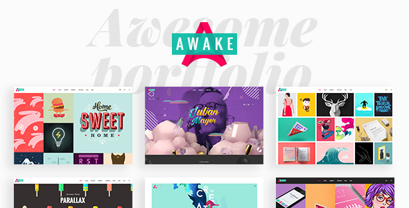 Awake v1.3 - A Vibrant and Fresh Portfolio Theme