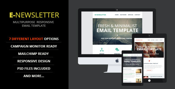 E-Newsletter v1.0 - Multipurpose Email Template