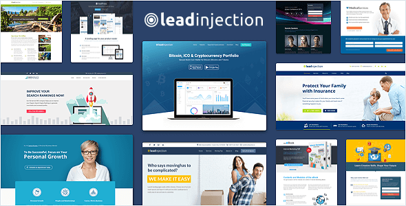 Leadinjection v2.2.6 - Landing Page Theme