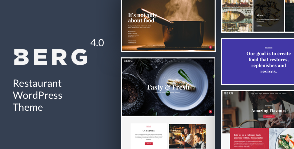 BERG v4.1.2 - Restaurant WordPress Theme