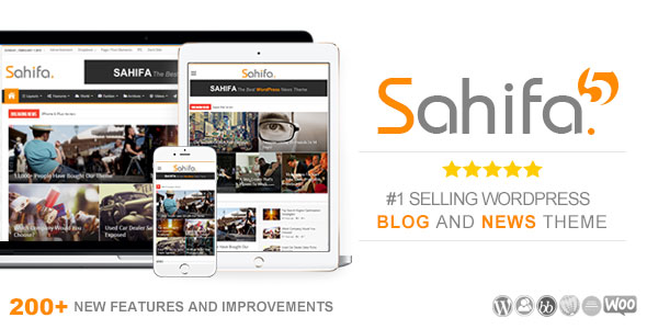 Sahifa v5.6.9 - Responsive WordPress News, Magazine