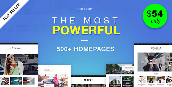 CheerUp v5.1.0 - Blog / Magazine - WordPress Blog Theme