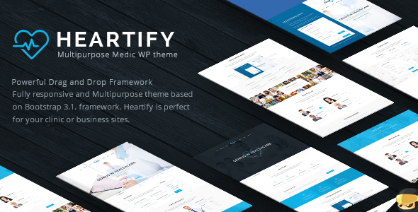 Heartify v1.1 - Medical Health and Clinic WordPress Theme