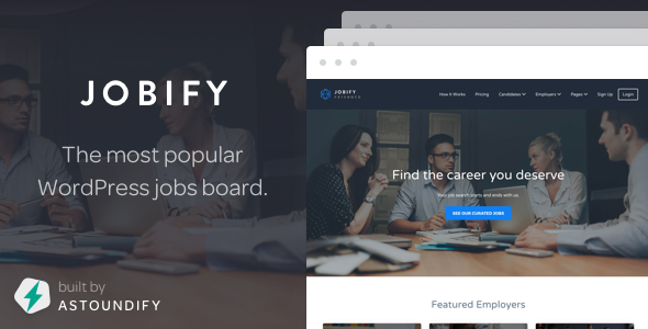 Jobify v3.9.0 - Themeforest WordPress Job Board Theme