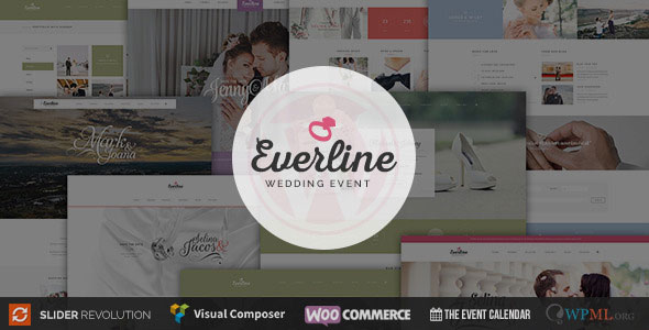 Everline v2.0.0 - Wedding Event WordPress Theme