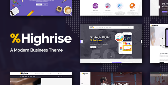 Highrise v1.2 - A Theme for Modern Businesses