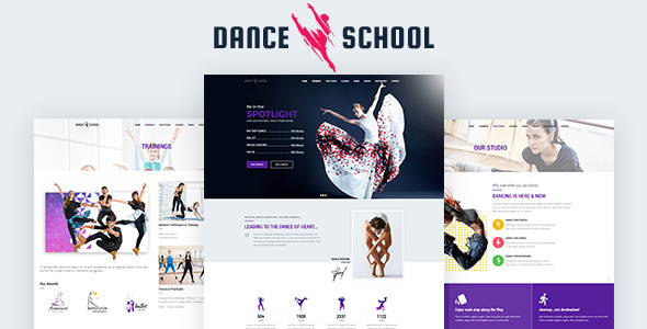 Dance School v2.1 - Dance Studio, Dance Academy Theme