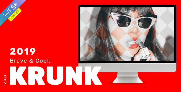 Krunk v3.0 - Brave & Cool WordPress Blog Theme