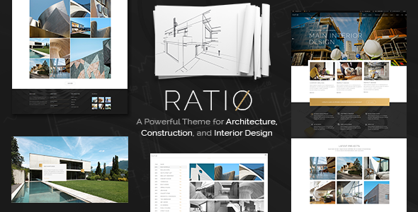Ratio v1.7 - A Powerful Theme for Architecture
