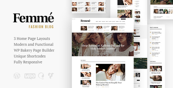 Femme v1.2.0 - An Online Magazine & Fashion Blog Theme