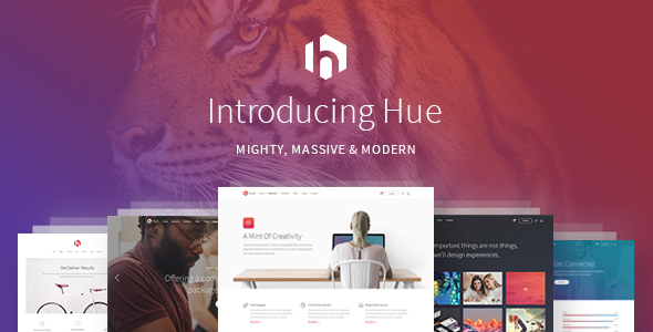 Hue v1.6 - A Mighty, Massive & Modern Theme