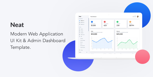 Neat - Web Application Kit & Admin Dashboard Template